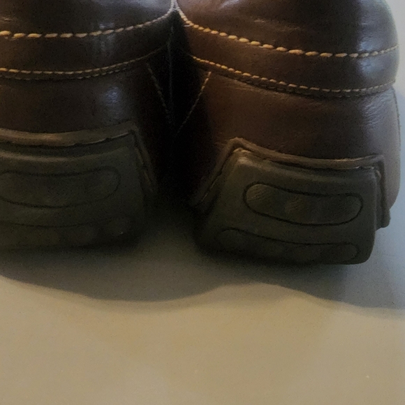 Oxford Golf Haddington Venetian Loafers Pebble Brown Leather Tan Stitching main image 12